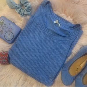 Sonoma Long Sleeved Blue Knit Sweater